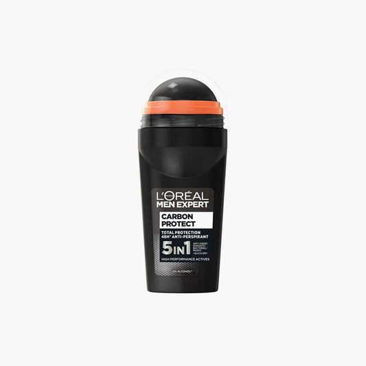 L Oreal Paris Men Expert Carbon Protect 5In1 Total Protection 48H Anti Perspirant Roll On 50Ml