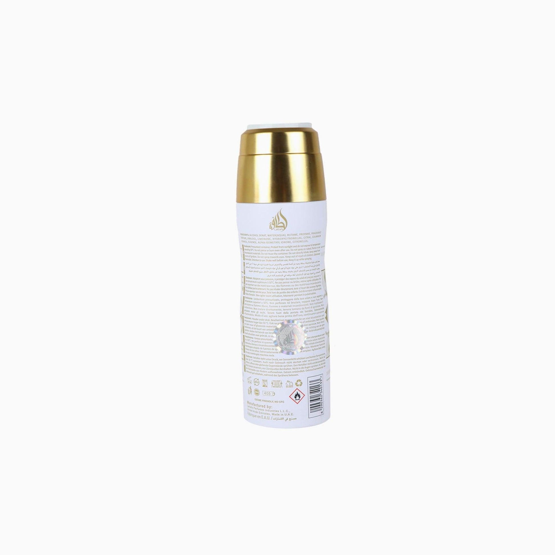 Lattafa Badee Al Oud Honor Glory Perfumed Body Spray 200Ml