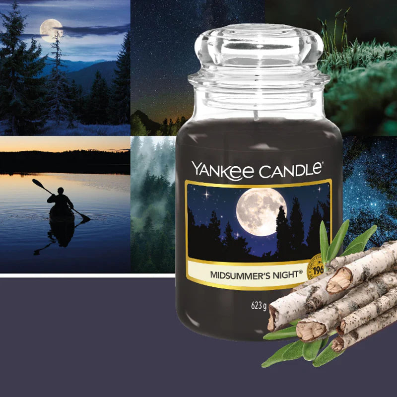 Yankee Candles Yankee Midsummer's Night Scented Candle Fragrance Notes and Details
