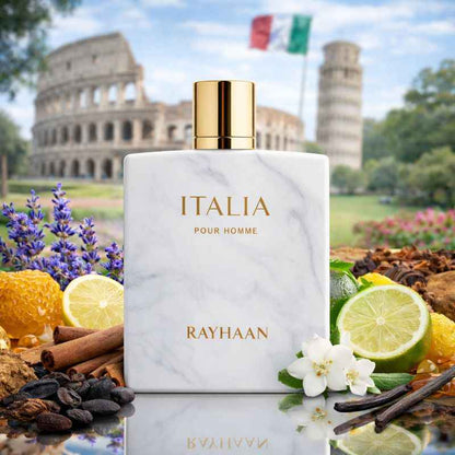 Rayhaan Perfumes Rayhaan Italia Eau De Parfum For Men 100ml Close-Up View
